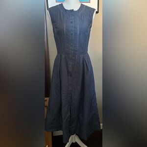 Armani Exchange Denim button down Dress size 6